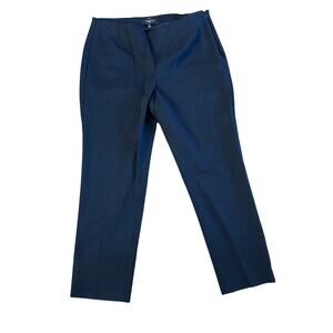 Talbots Black Straight Leg Women Size 12p Trousers Pants Curvy Plus Size